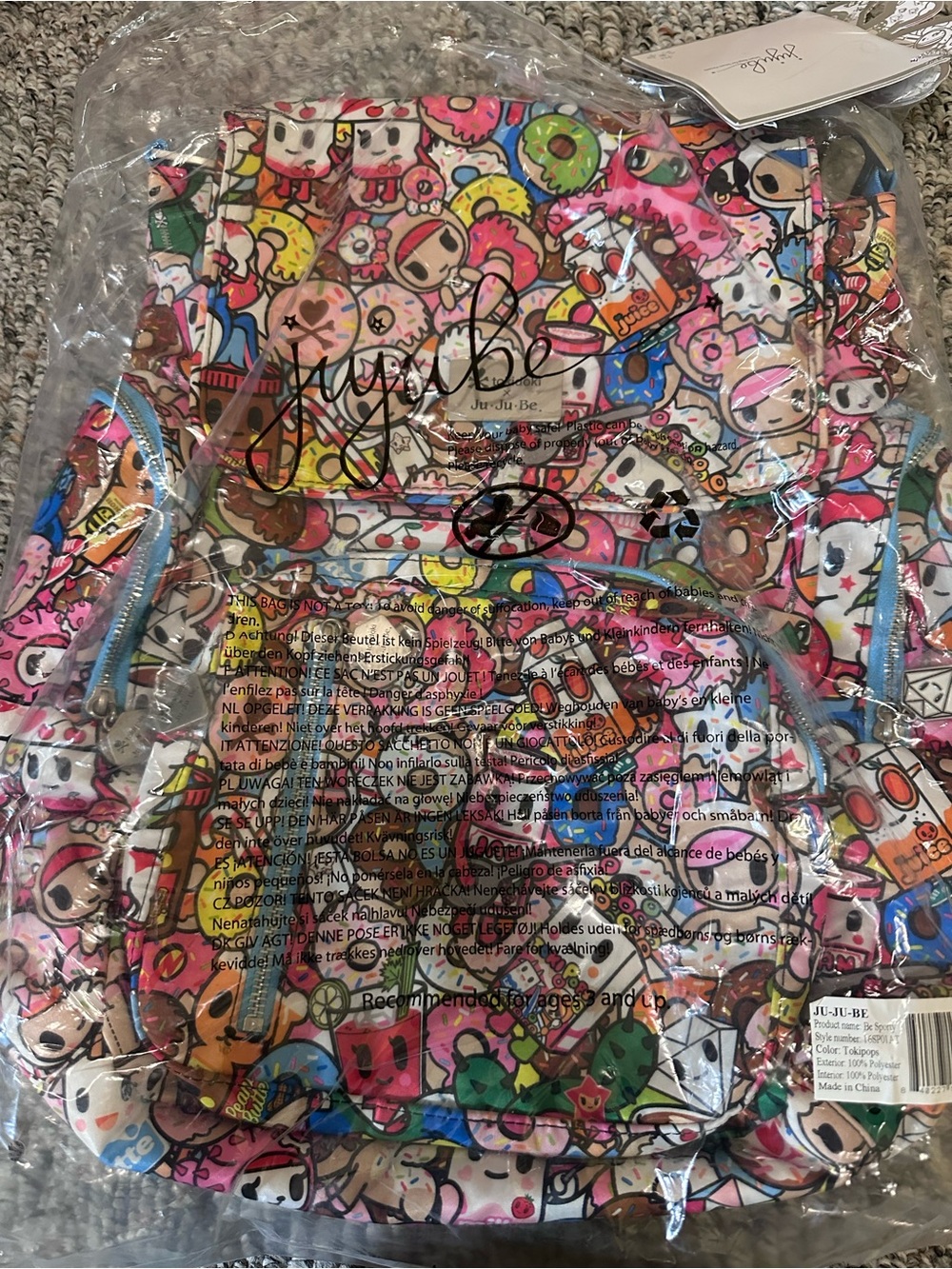Ju-Ju-Be x Tokidoki Tokipops and Sporty
